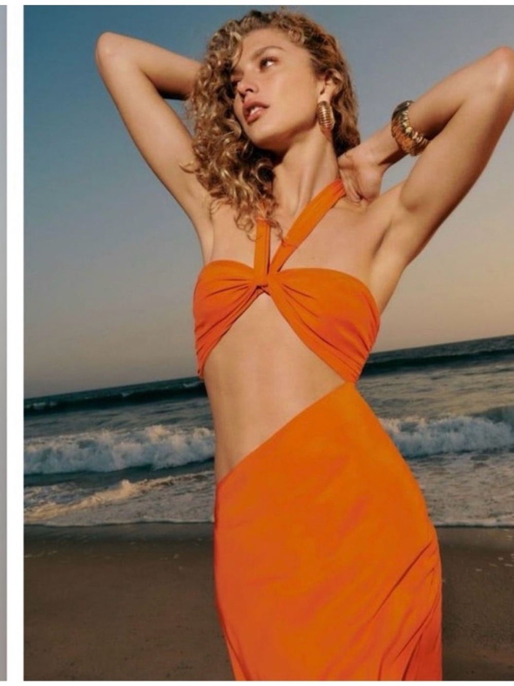 Reformation Vivi silk dress